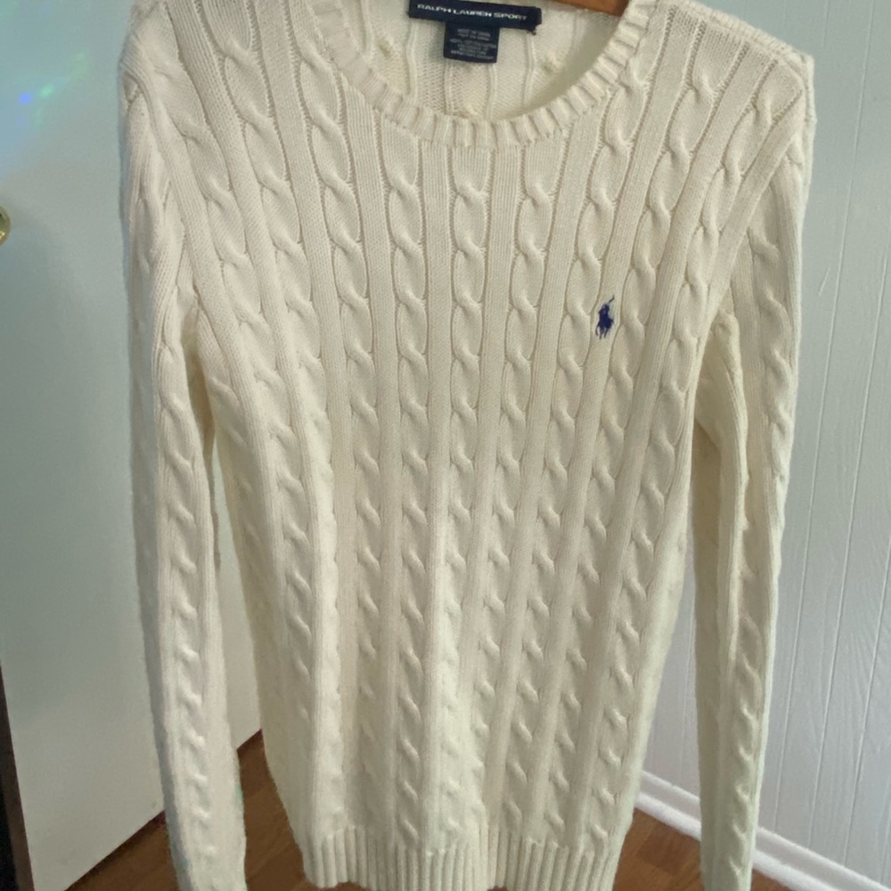 Ralph Lauren white sweater